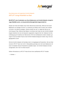 Artlift Pressetext kurz 1