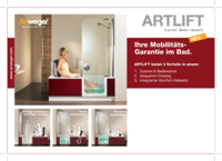 Artlift Inserat 1/2 Seite quer