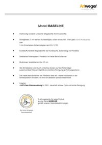 Baseline Ausschreibungstext