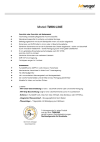 TWINLINE 1 Ausschreibungstext