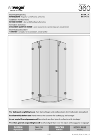 RUNDDUSCHE 1_Flügeltür und 2_Fixteile