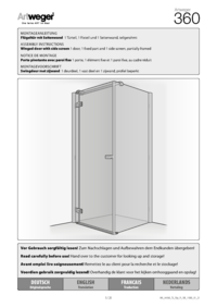 FLÜGELTÜR MIT SEITENWAND 1_Türteil, 1_Fixteil und 1_Seitenwand