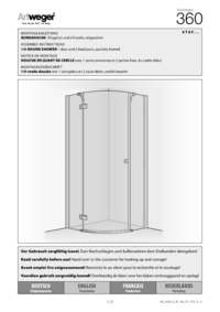 RUNDDUSCHE 1_Flügeltür und 2_Fixteile