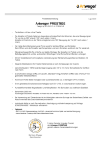Prestige Ausschreibungstext