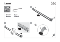 Handtuchhalter an der Wand