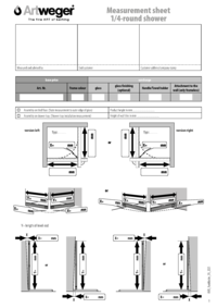 DIMENSION SHEET