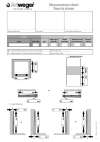 DIMENSION SHEET