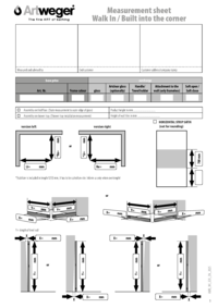 DIMENSION SHEET